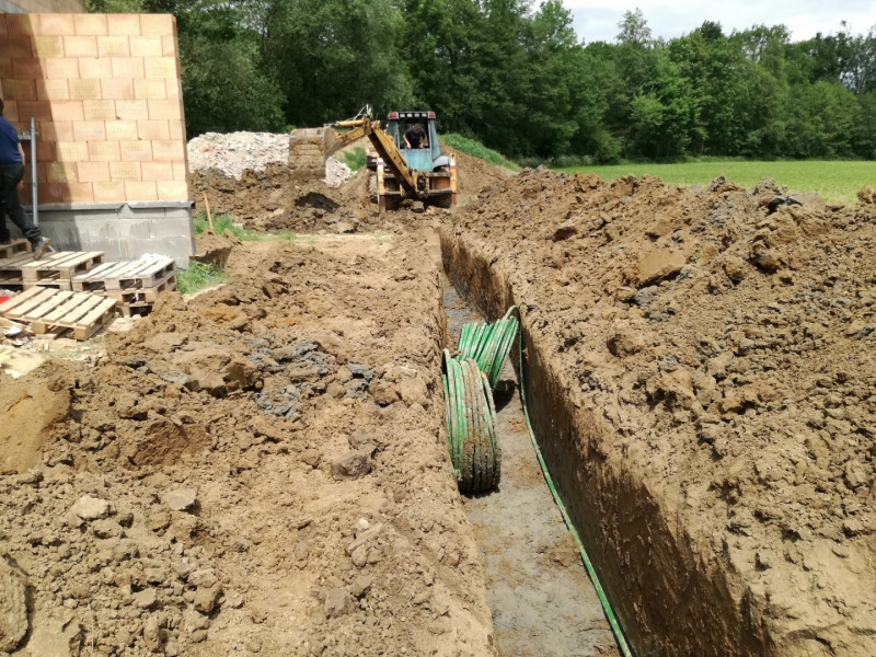 Instalace tepelného čerpadla v Litovli