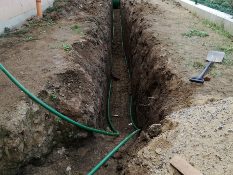 Instalace tepelného čerpadla ve Slavicích