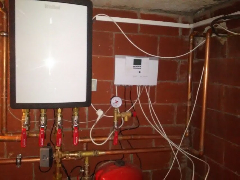 Instalace tepelného čerpadla v Štěměchách