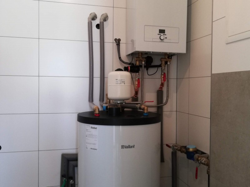 Instalace elektrokotle v Kožichovicích Instalace elektrokotle v Kožichovicích