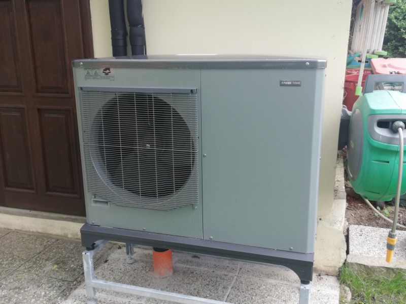 Instalace tepelného čerpadla v Chvalkovicích Instalace tepelného čerpadla v Chvalkovicích
