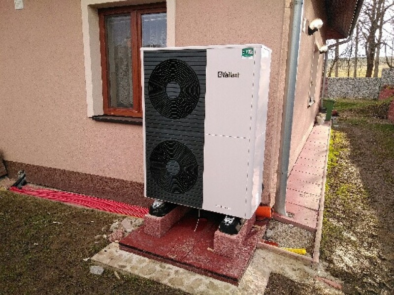 Výměna stávajícího elektrokotle za tepelné čerpadlo v Pístově Výměna stávajícího elektrokotle za tepelné čerpadlo v Pístově