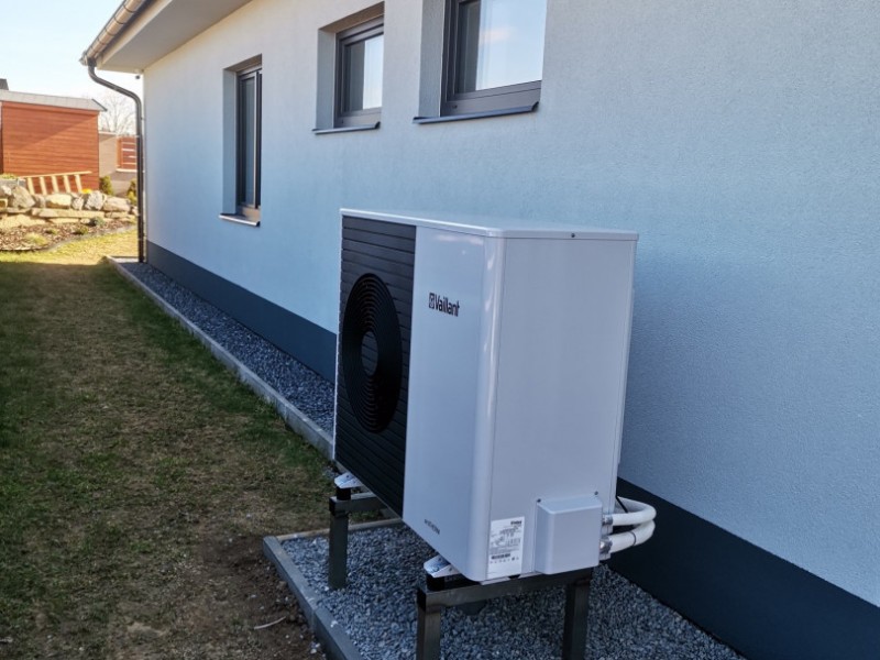 Instalace tepelného čerpadla v Jinošově Instalace tepelného čerpadla v Jinošově