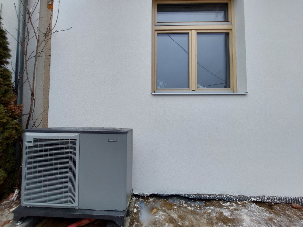 Instalace TČ NIBE F2040-10 s vnitřní jednotkou VVM225