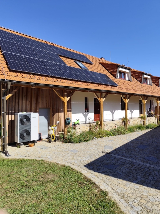 Instalace TČ Vaillant - RD Kostelní Myslová