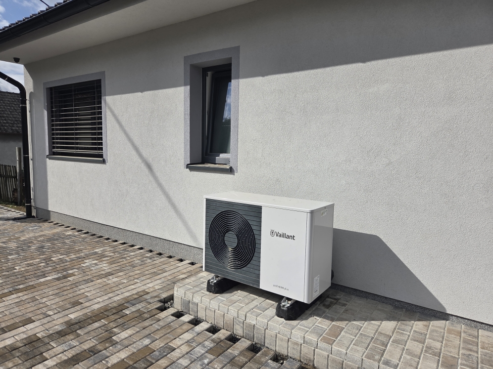 Instalace TČ - novostavba RD Bítovčice