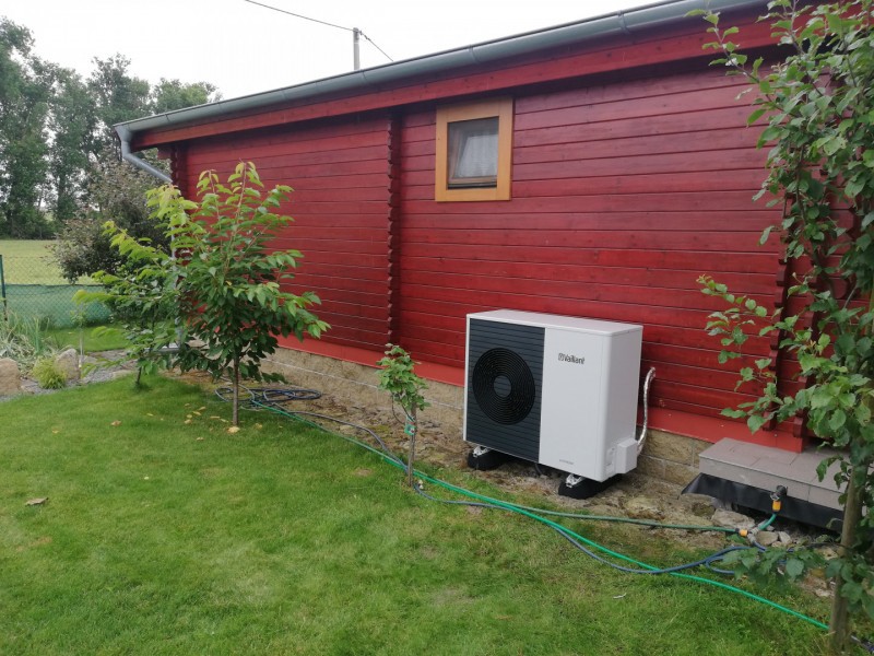 Instalace tepelného čerpadla v Jaroměřicích nad Rokytnou (foto 2)