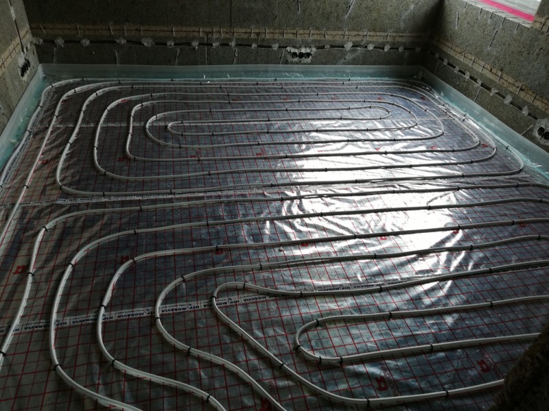 Instalace podlahového vytápění v Náramči (foto 3)