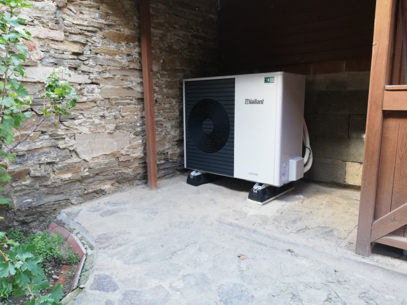 Instalace tepelného čerpadla v Dešově (foto 1)