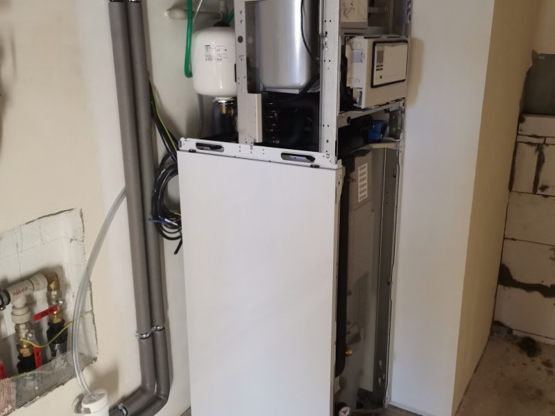 Instalace tepelného čerpadla v Medlově (foto 1)