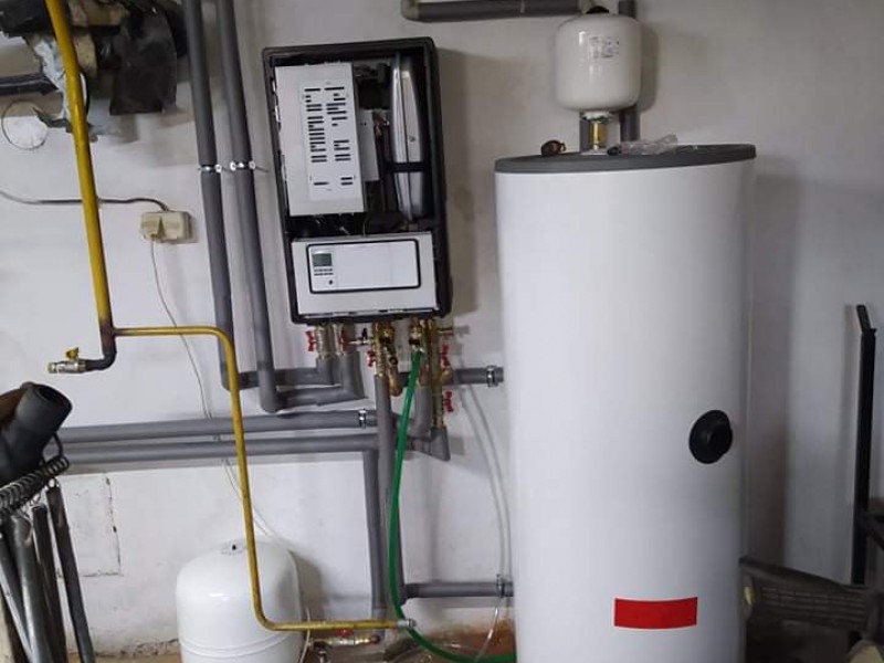 Instalace tepelného čerpadla v Třebíči (foto 1)