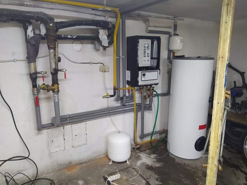 Instalace tepelného čerpadla v Třebíči (foto 2)
