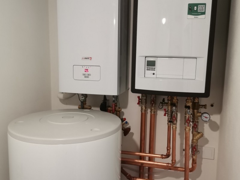 Instalace tepelného čerpadla v Krokočíně (foto 1)