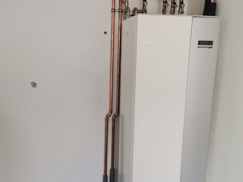 Instalace tepelného čerpadla v Třebíči - Na Kopcích (foto 1)