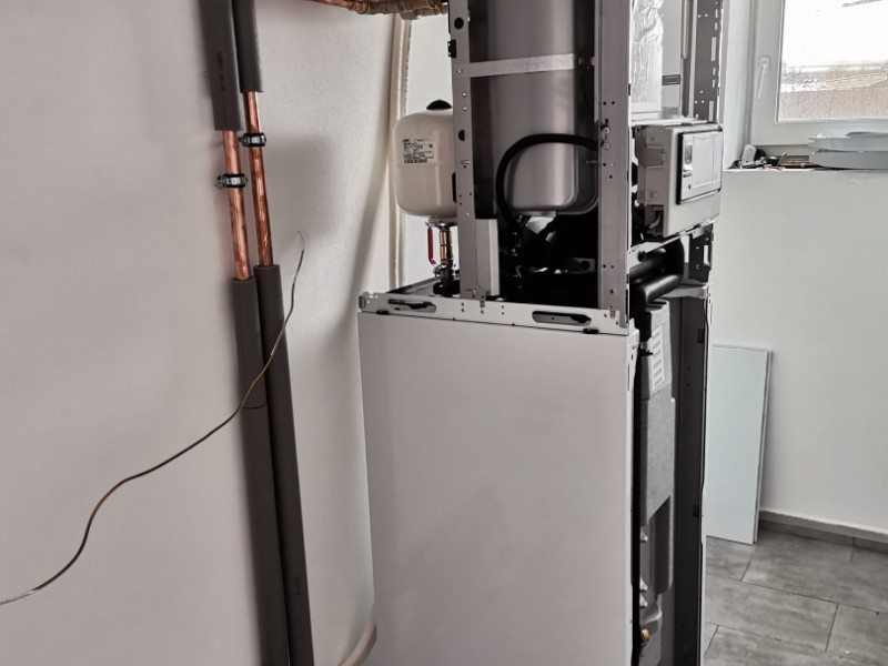 Instalace tepelného čerpadla v Oslavicích (foto 1)