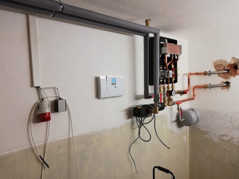 Instalace tepelného čerpadla v Němčí (foto 1)