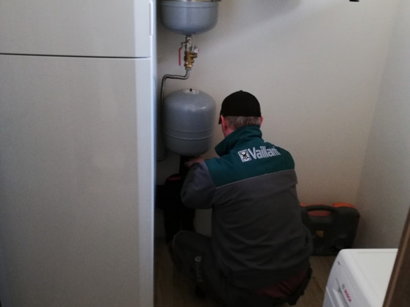 Instalace tepelného čerpadla ve Smrčné (foto 1)