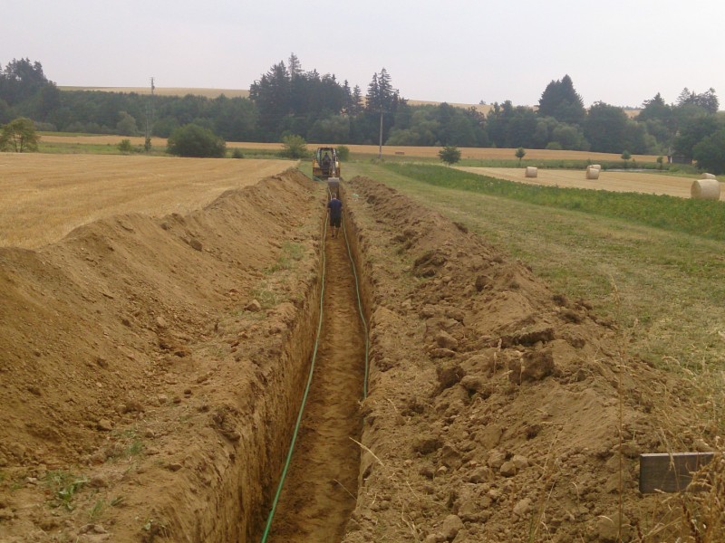 Instalace tepelného čerpadla ve Staré Říši (foto 1)