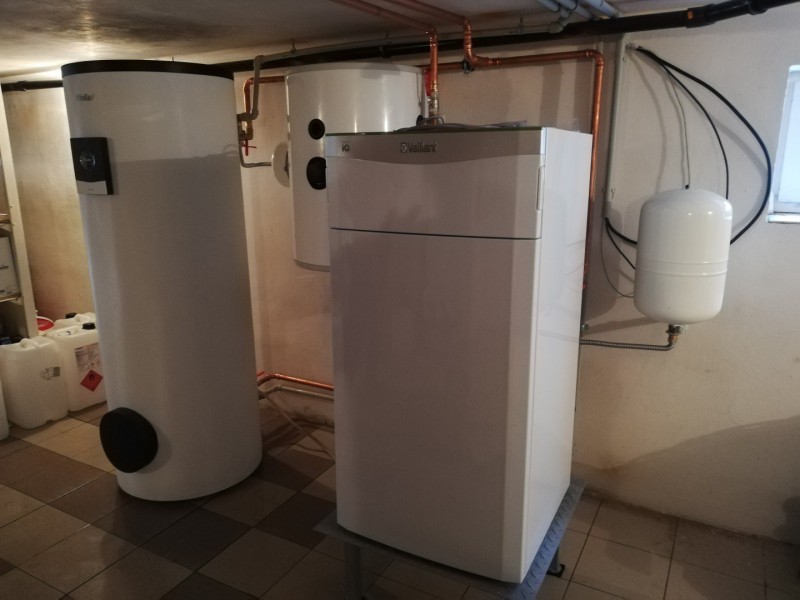 Instalace tepelného čerpadla ve Strážku (foto 2)
